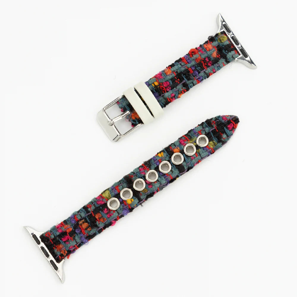 Premium Tweed Apple Watch Strap - Classic, Textured Band for Timeless Style