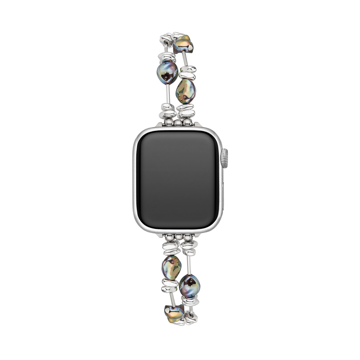 Ambiglow Pearl Watch Band for Apple Watch — Elegant Pearl-Gloss Strap for All Models