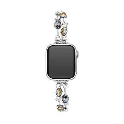 Ambiglow Pearl Watch Band for Apple Watch — Elegant Pearl-Gloss Strap for All Models