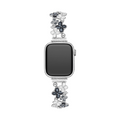 Navy Blue & Silver