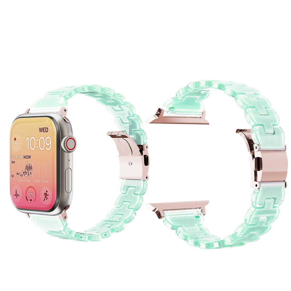 Petal Resin Band for Apple Watch - Elegant Floral Wristband
