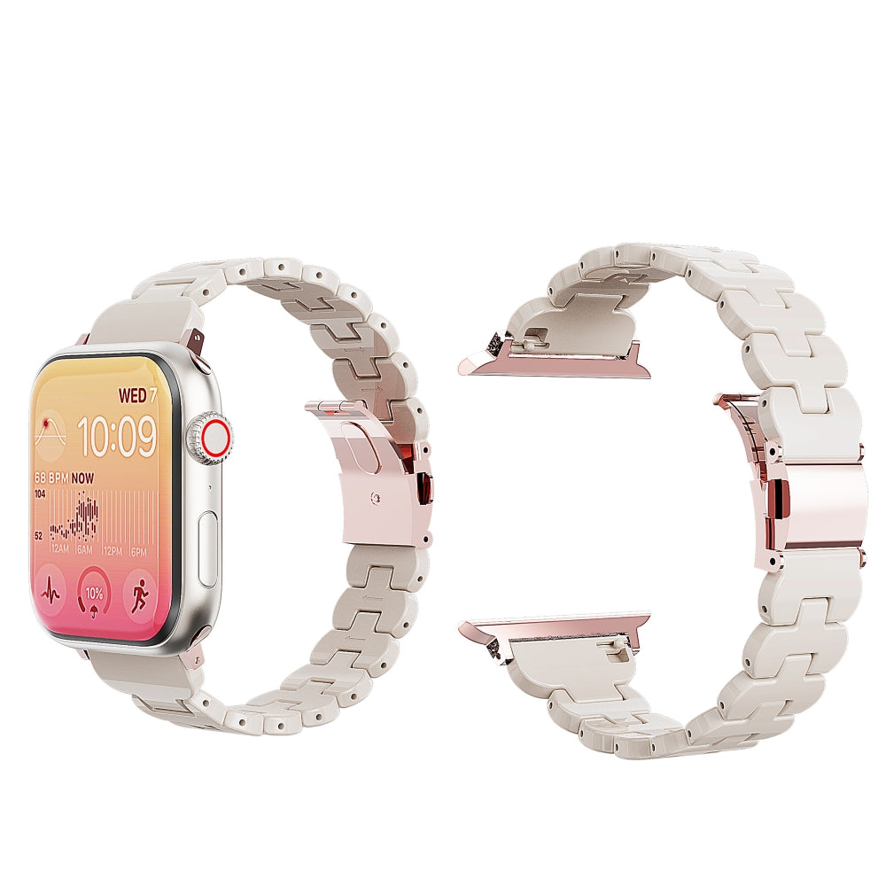 Petal Resin Band for Apple Watch - Elegant Floral Wristband