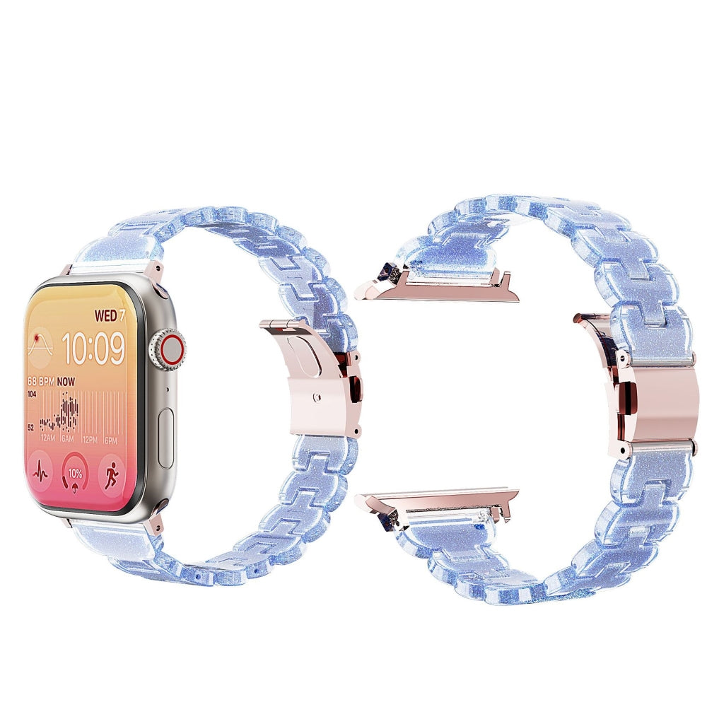 Petal Resin Band for Apple Watch - Elegant Floral Wristband