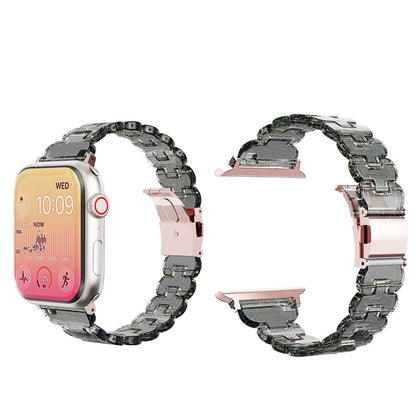 Petal Resin Band for Apple Watch - Elegant Floral Wristband