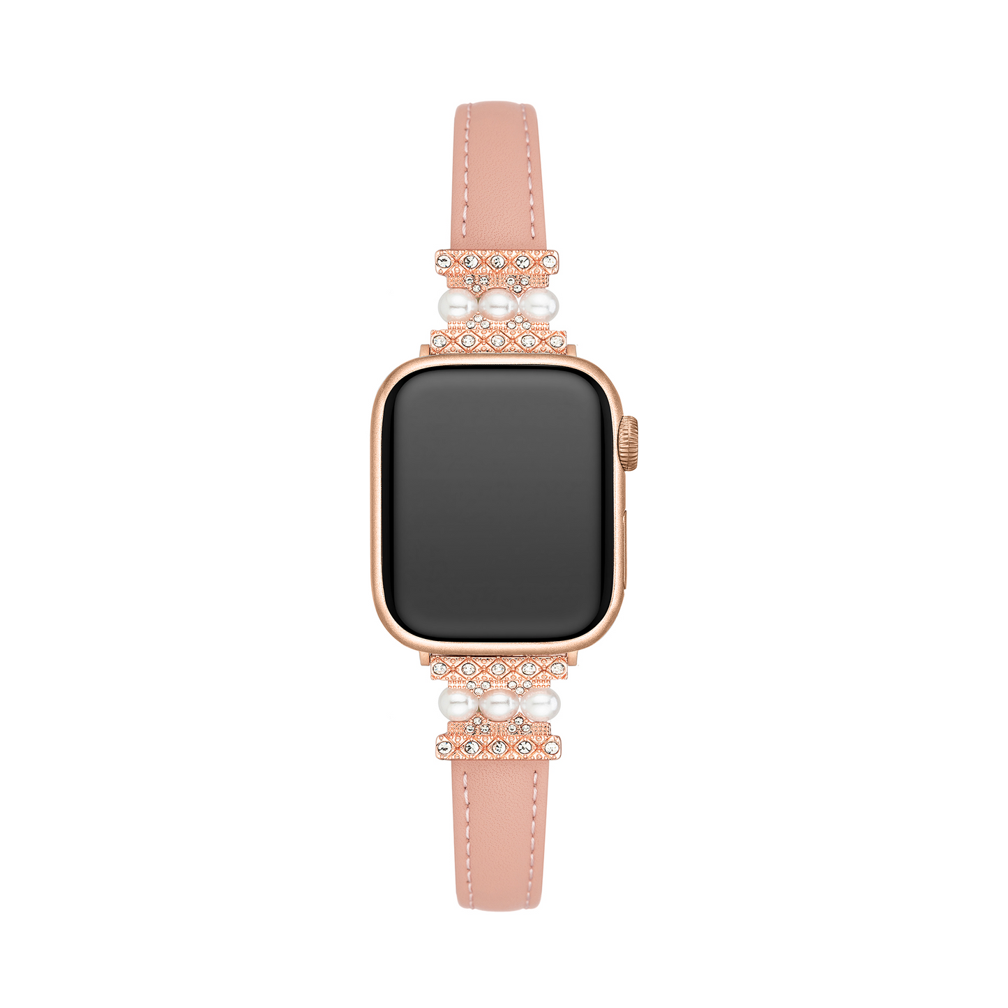 Pearl Touch Leather Watch Band for Apple Watch — Elegant, Comfortable Leather Strap