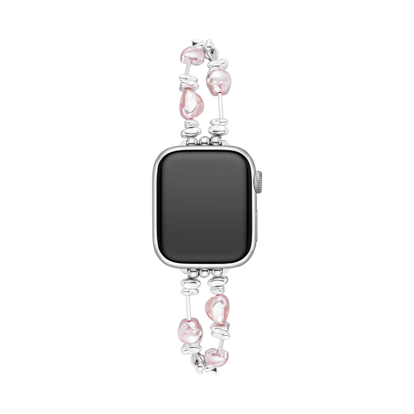 Ambiglow Pearl Watch Band for Apple Watch — Elegant Pearl-Gloss Strap for All Models