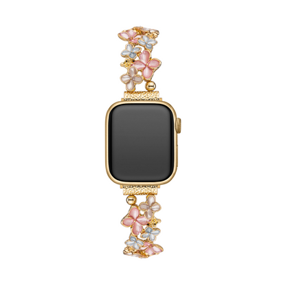 Bloom Elastic Bangle — Chic, Flexible Bracelet for Apple Watch