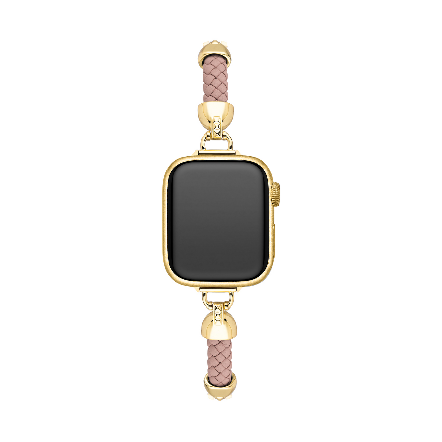 Sleek Woven Metal Watch Band for Apple Watch