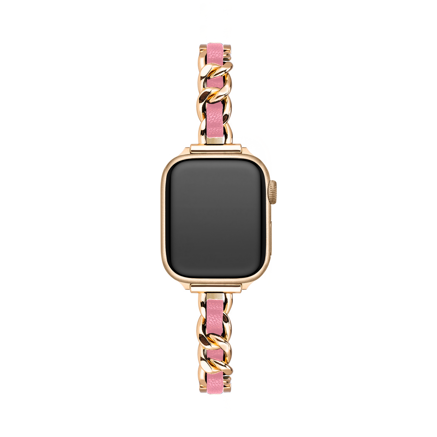 Twisted Metal Stainless Steel Link Watch Band for Apple Watch