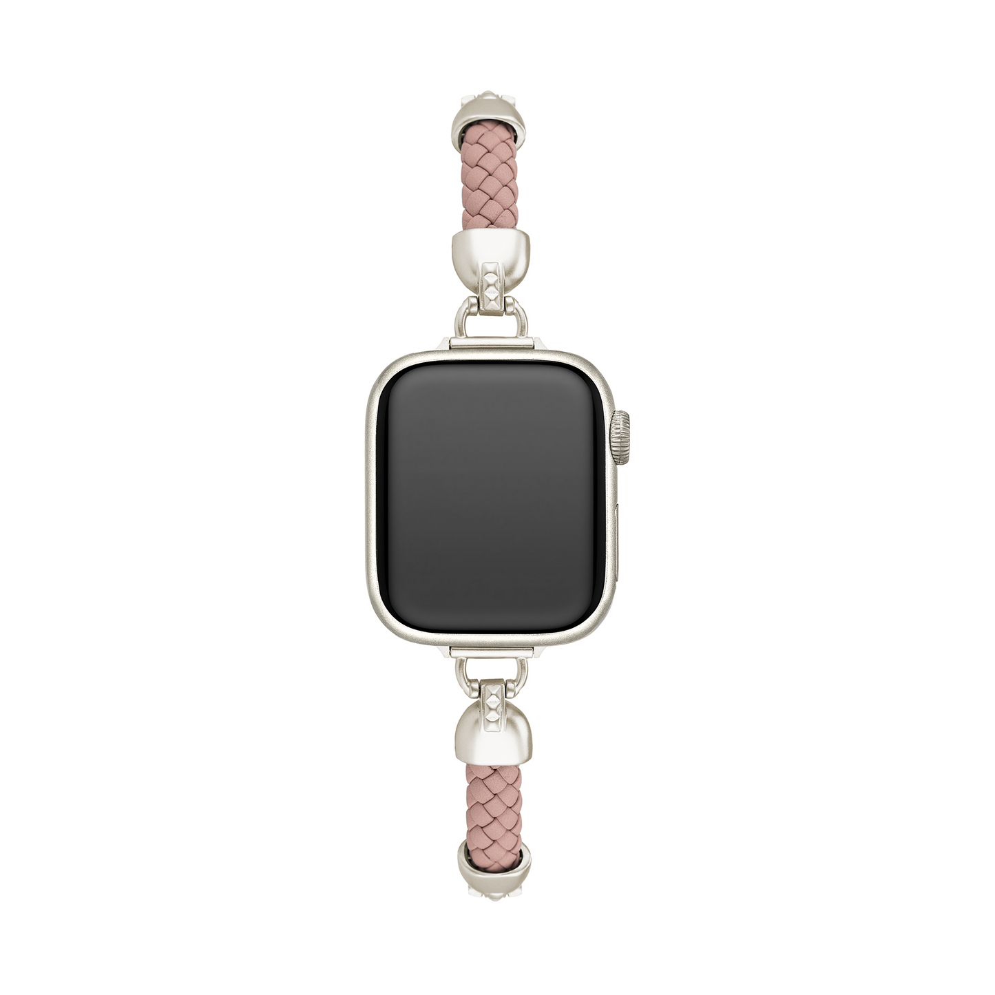Sleek Woven Metal Watch Band for Apple Watch