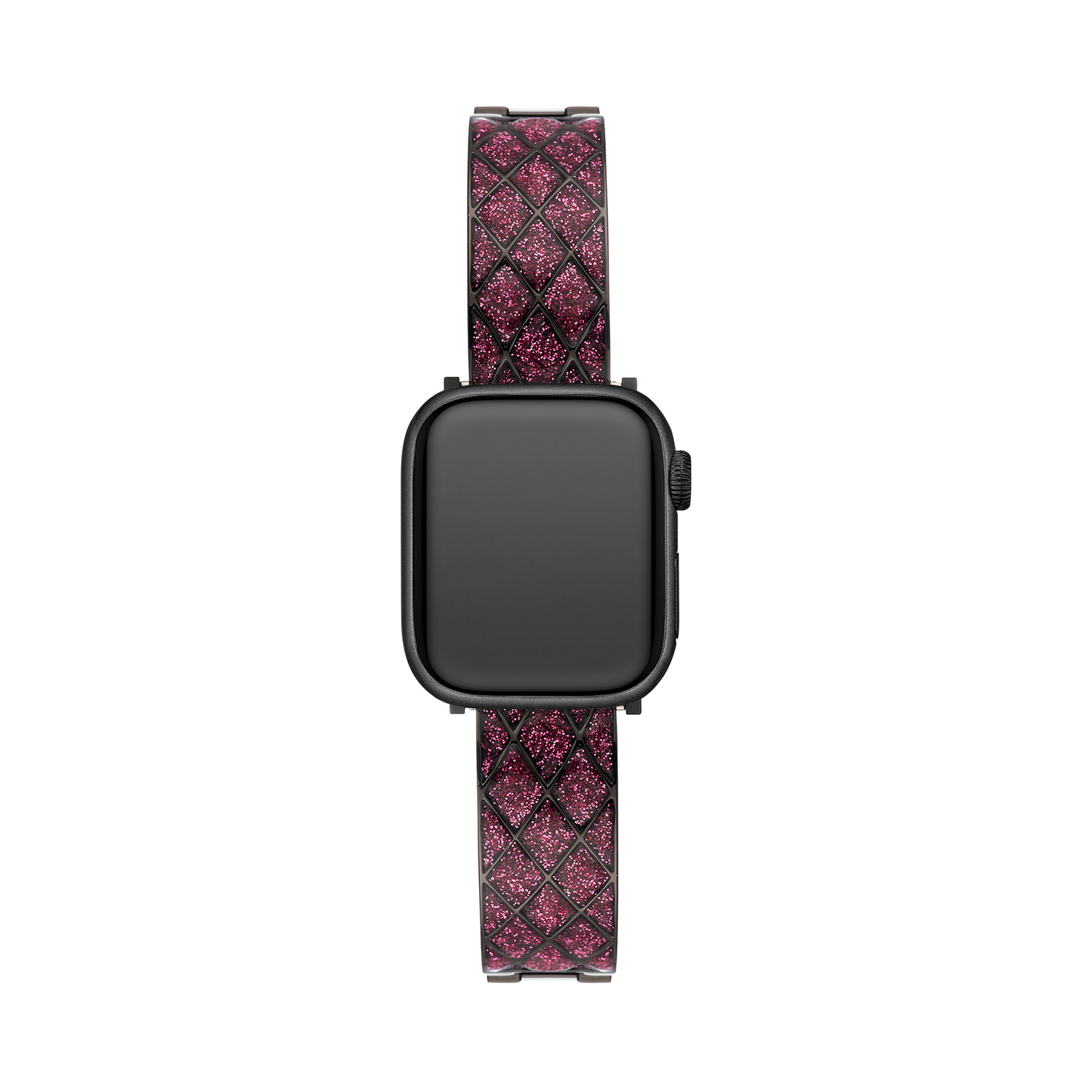 Luxurious Exotic Diamond-Lattice Watch Band