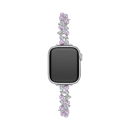 Lavender Dream Platinum-Plated Apple Watch Band