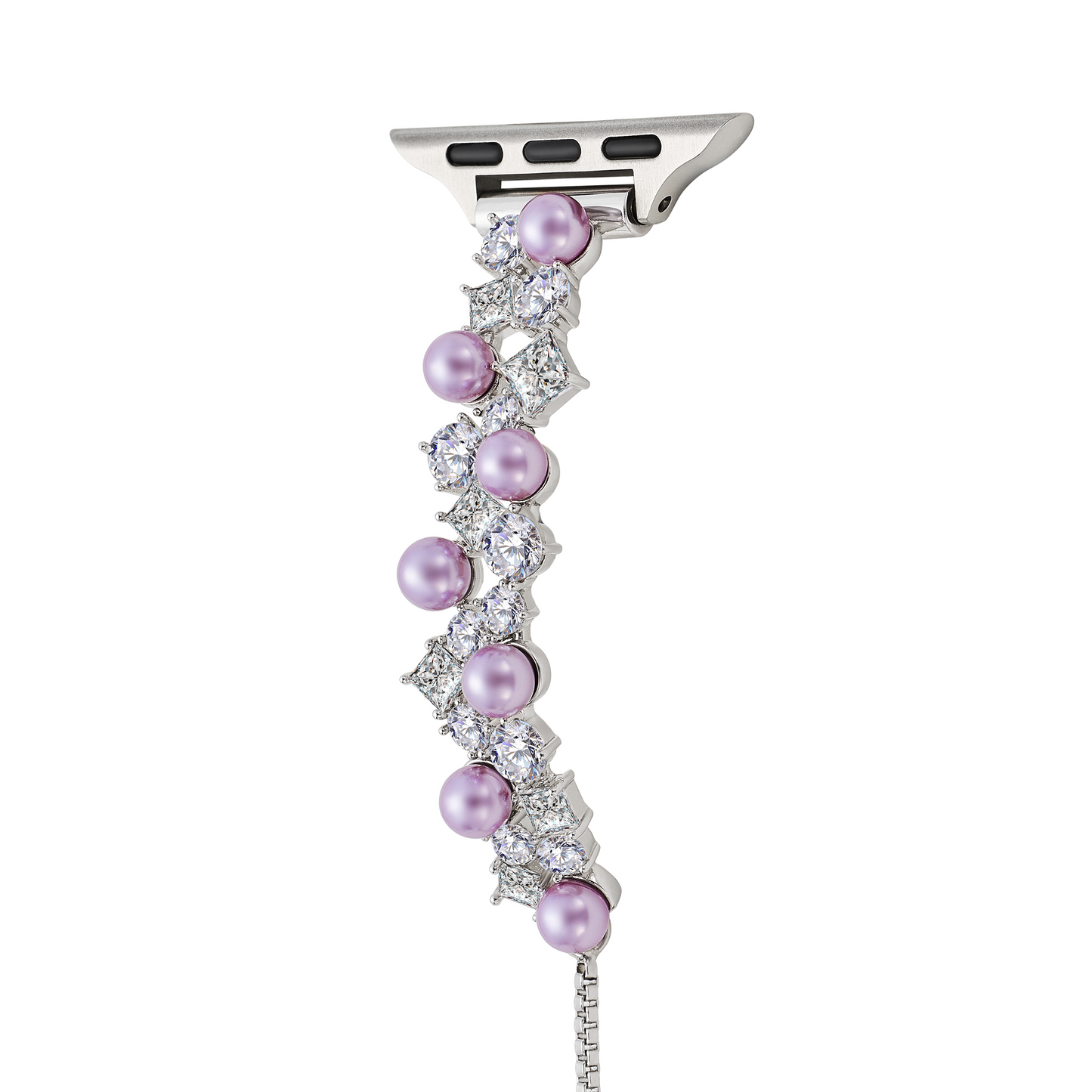 Lavender Dream Platinum-Plated Apple Watch Band