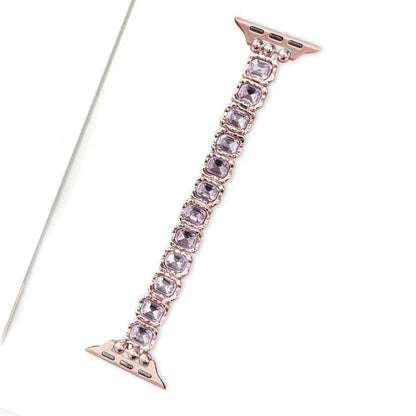 Rainbow Crystal Bracelet for Apple Watch – Dazzling Multicolor Crystal Band