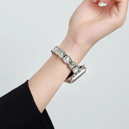 Rainbow Crystal Bracelet for Apple Watch – Dazzling Multicolor Crystal Band