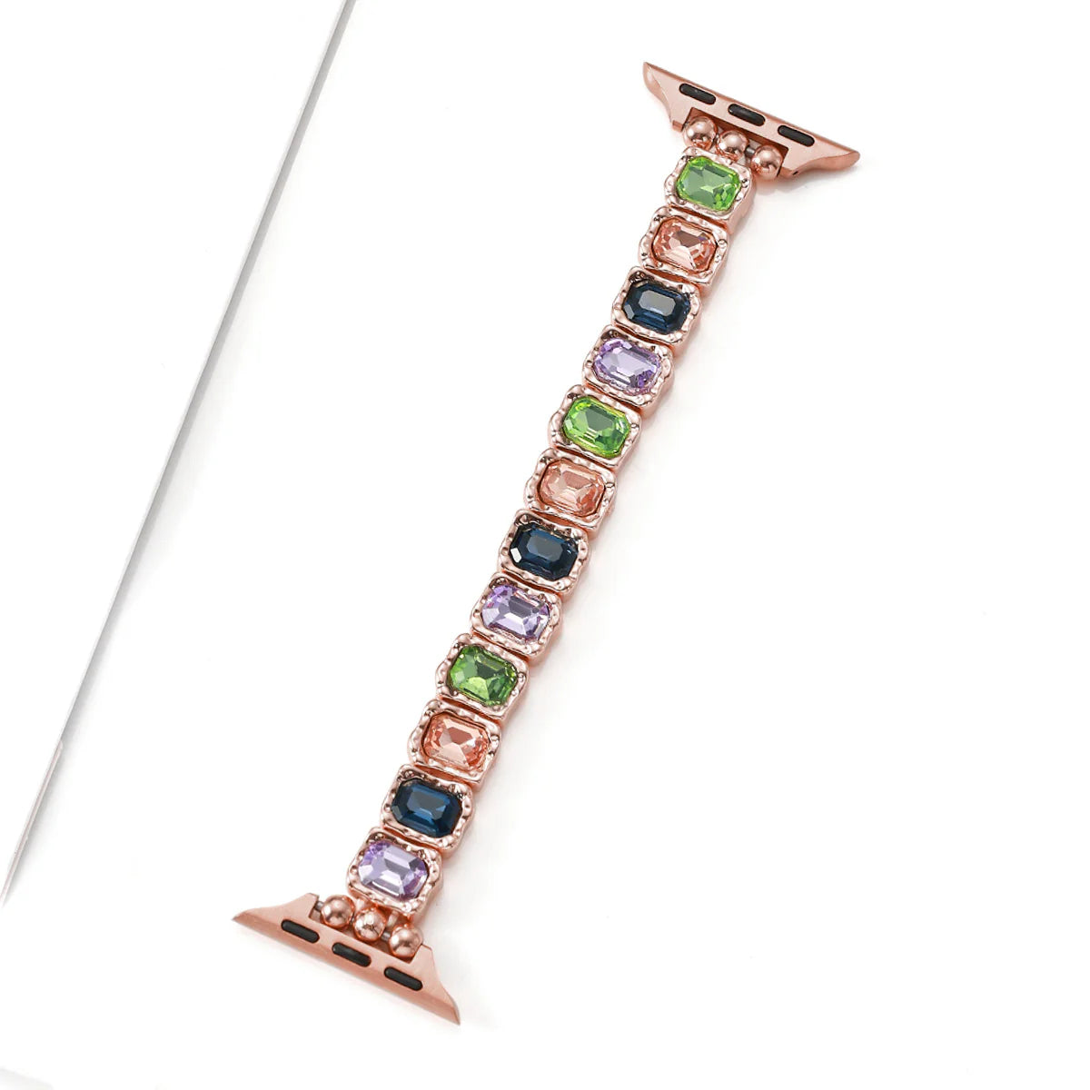 Rainbow Crystal Bracelet for Apple Watch – Dazzling Multicolor Crystal Band