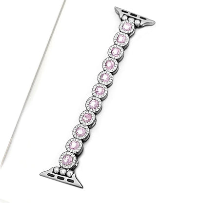Rainbow Crystal Bracelet for Apple Watch – Dazzling Multicolor Crystal Band