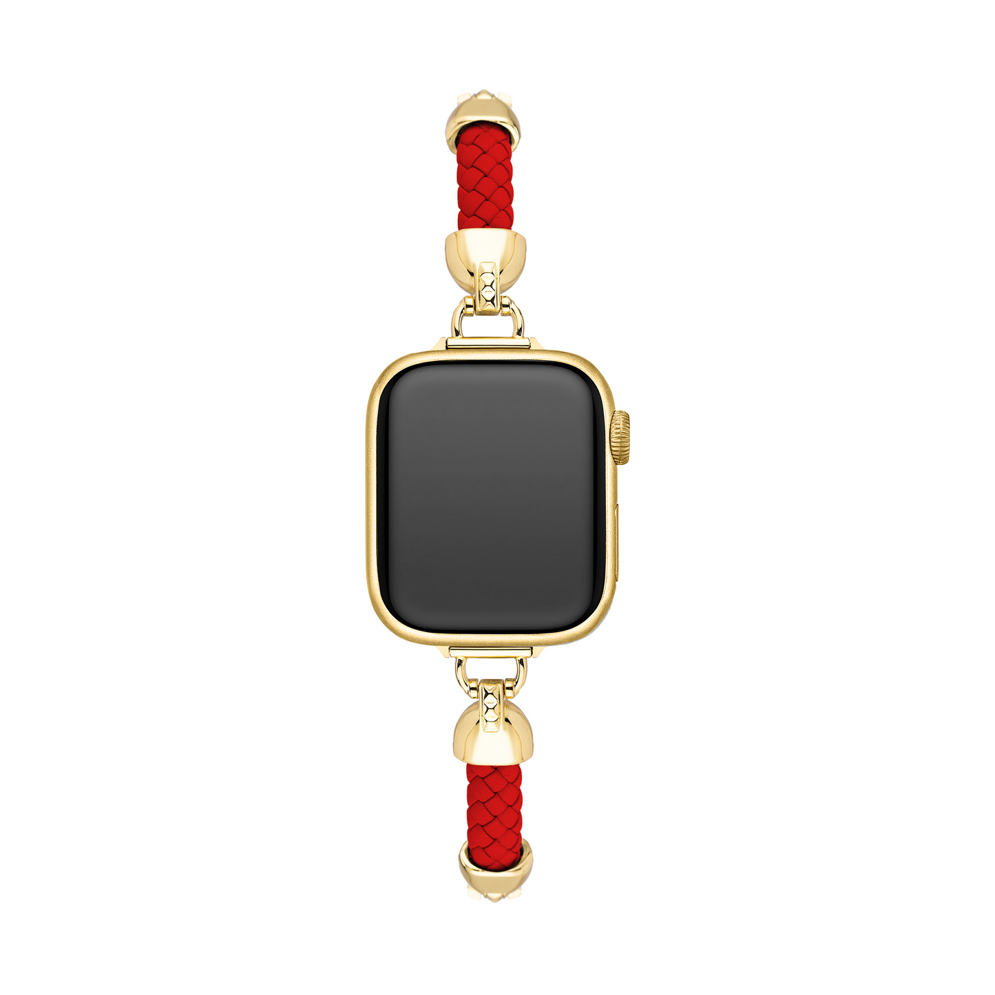 Sleek Woven Metal Watch Band for Apple Watch