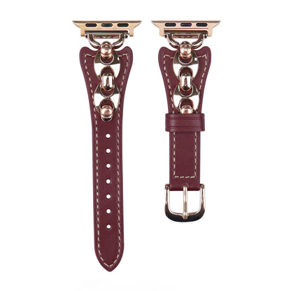 Queen Leather Apple Watch Band - Luxurious, Durable Strap