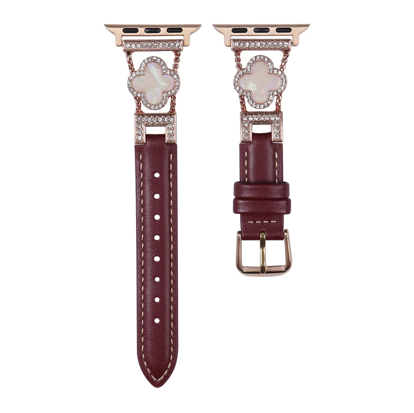 Queen Leather Apple Watch Band - Luxurious, Durable Strap
