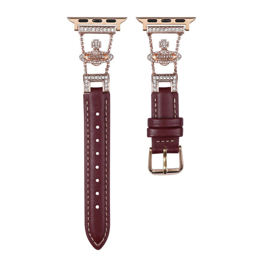 Queen Leather Apple Watch Band - Luxurious, Durable Strap