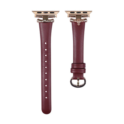 Queen Leather Apple Watch Band - Luxurious, Durable Strap