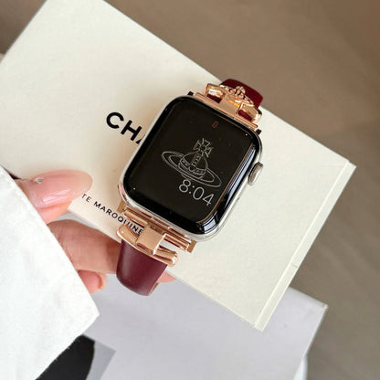 Queen Leather Apple Watch Band - Luxurious, Durable Strap