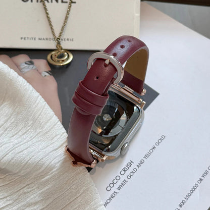 Queen Leather Apple Watch Band - Luxurious, Durable Strap