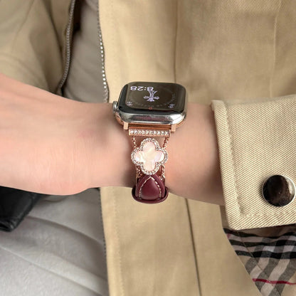 Queen Leather Apple Watch Band - Luxurious, Durable Strap
