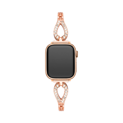 Luxurious Zircon Slim Watch Band for Apple Watch