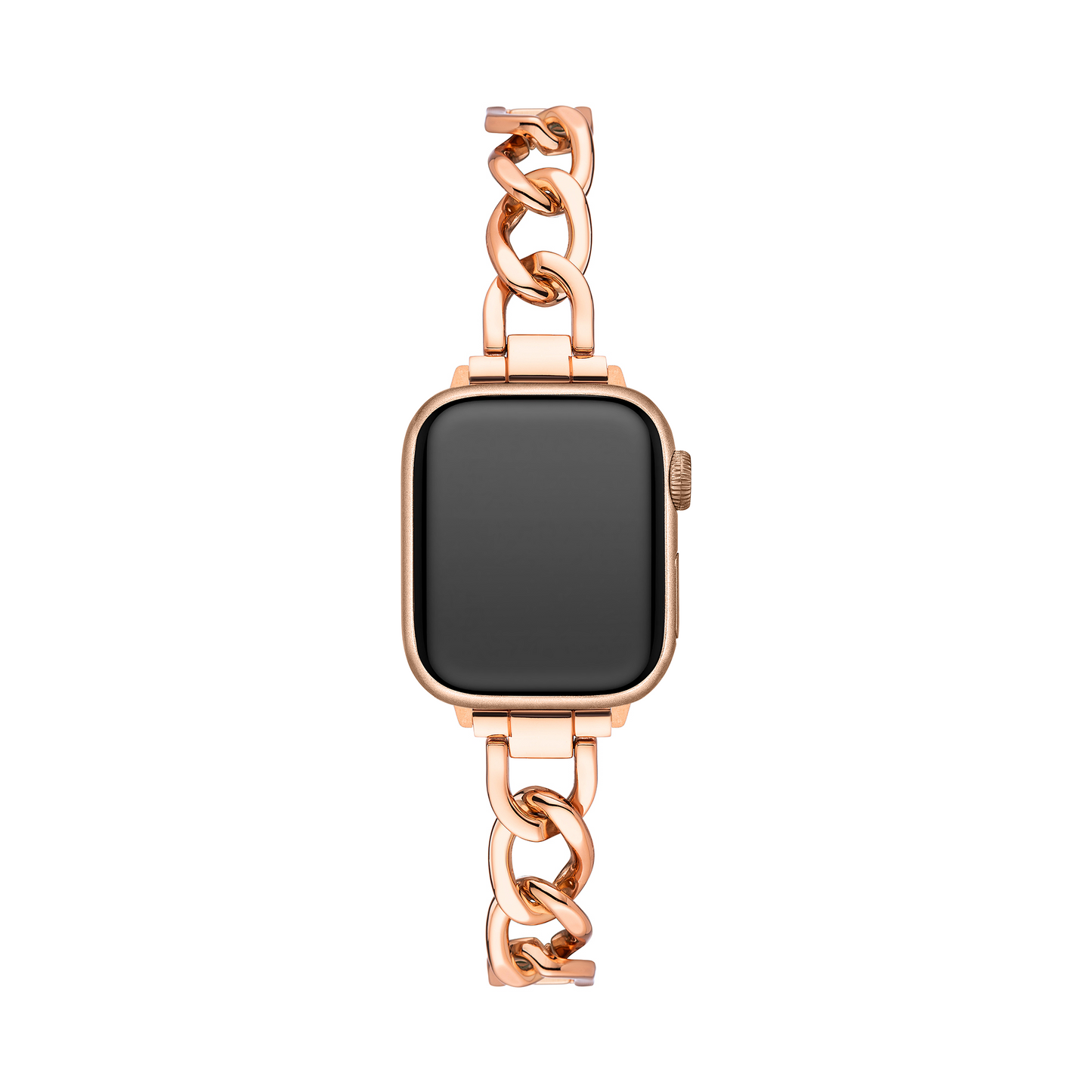 Twist Chain Metal Watch Band for Apple Watch – Premium Stainless Steel Link Strap