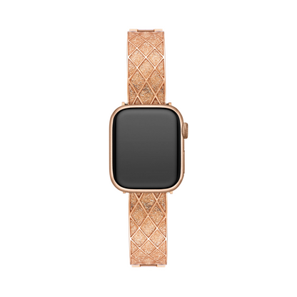 Luxurious Exotic Diamond-Lattice Watch Band