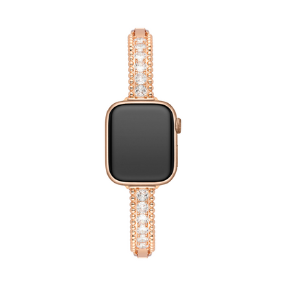 Beadline Zircon Copper Watch Band for Apple Watch – Sleek, Durable Strap