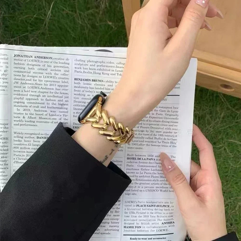 Golden Élise - Apple Watch Strap