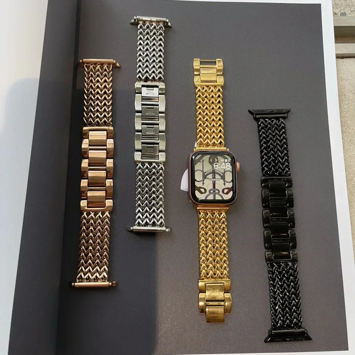 Lumi Gold - Apple Watch Strap