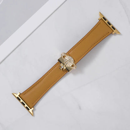 Saturn Magnetic Leather Strap - Premium Leather Band with Magnetic Closure
