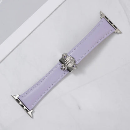 Saturn Magnetic Leather Strap - Premium Leather Band with Magnetic Closure