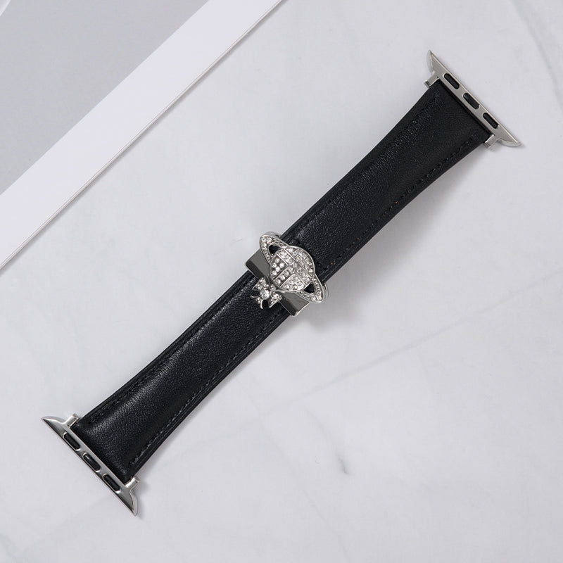 Saturn Magnetic Leather Strap - Premium Leather Band with Magnetic Closure