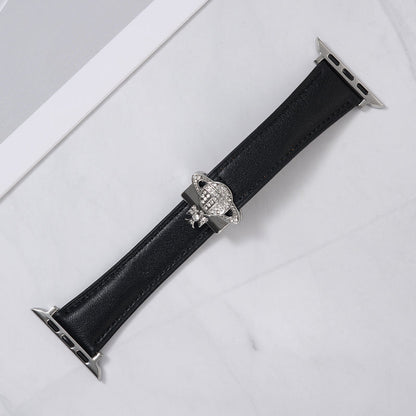 Saturn Magnetic Leather Strap - Premium Leather Band with Magnetic Closure