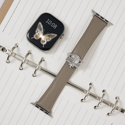 Saturn Magnetic Leather Strap - Premium Leather Band with Magnetic Closure