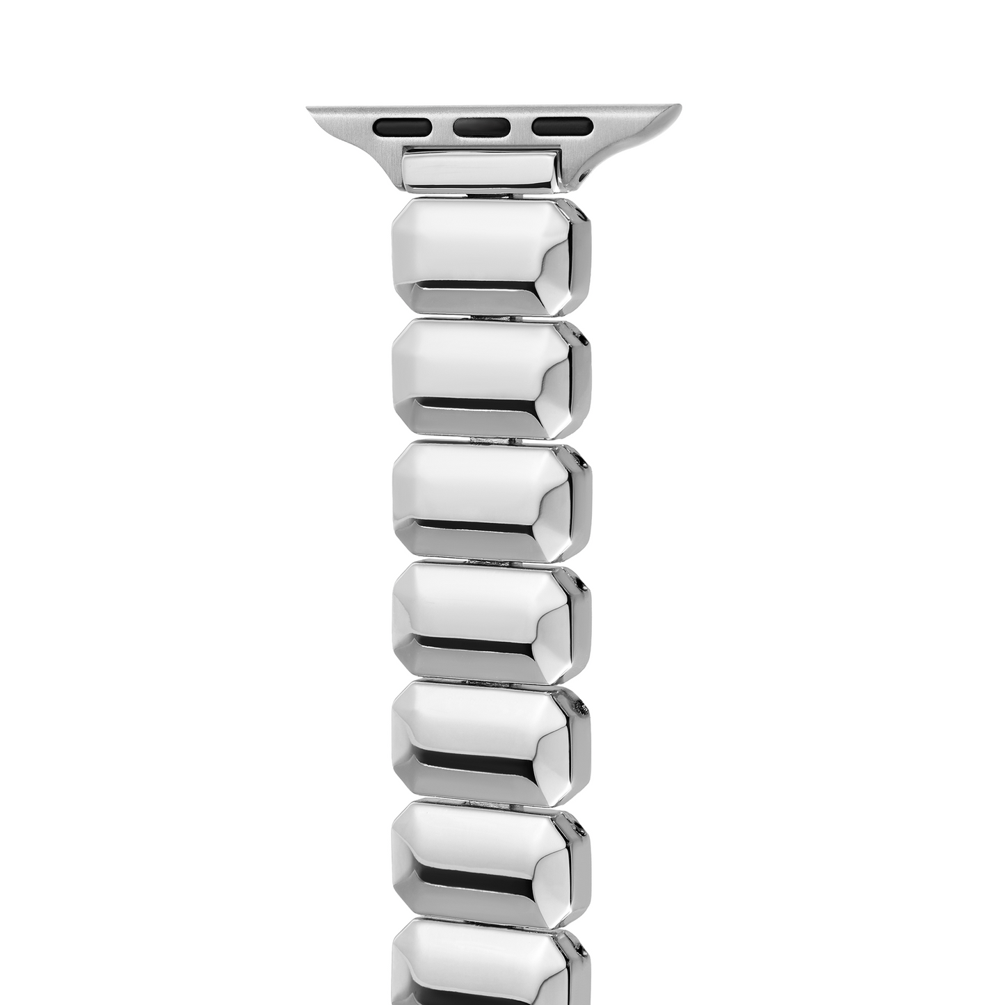 Cube-Design Sculpted Metal Band for Apple Watch
