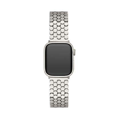Unisex Honeycomb Metal Watch Band - Modern, Durable Strap