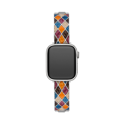 Luxurious Exotic Diamond-Lattice Watch Band