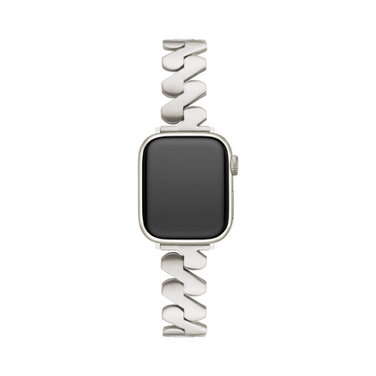 Geometric Stainless Steel Watch Band for Apple Watch