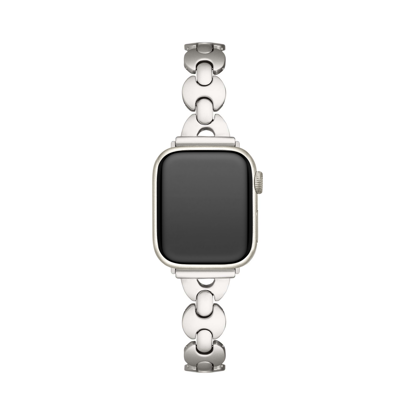 Sleek Geometric Metal Watch Band for Apple Watch