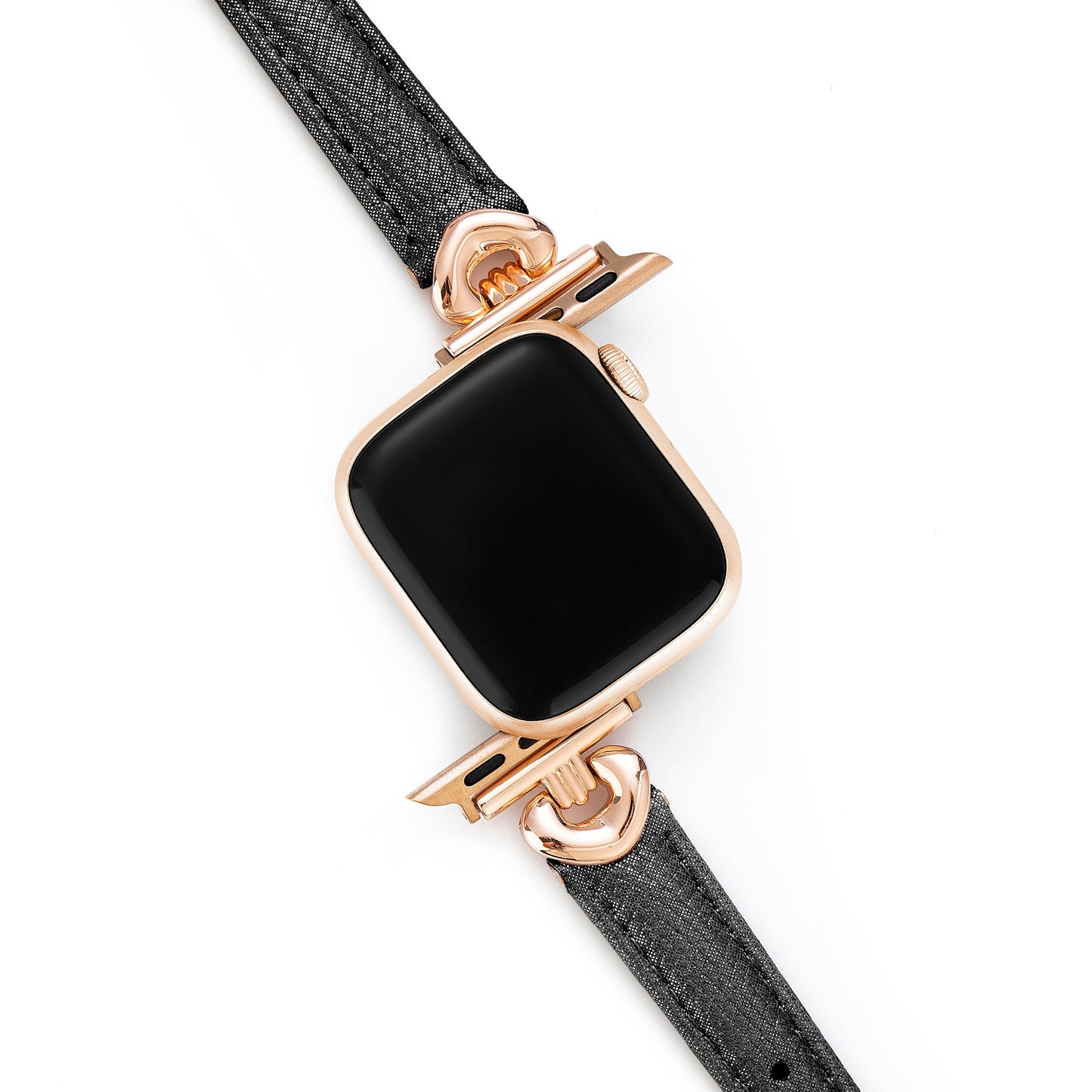 Shiny Love Linked Watch Band for Apple Watch – Elegant Interlocking Design
