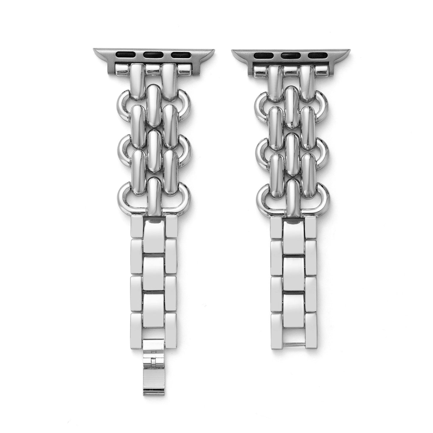 Elegant Knotted Chain Metal Band for Apple Watch