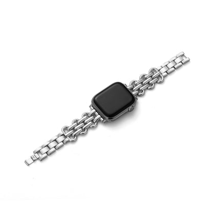 Elegant Knotted Chain Metal Band for Apple Watch