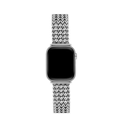 Stainless Steel Mesh Chain Watch Band - Sleek, Durable & Comfortable