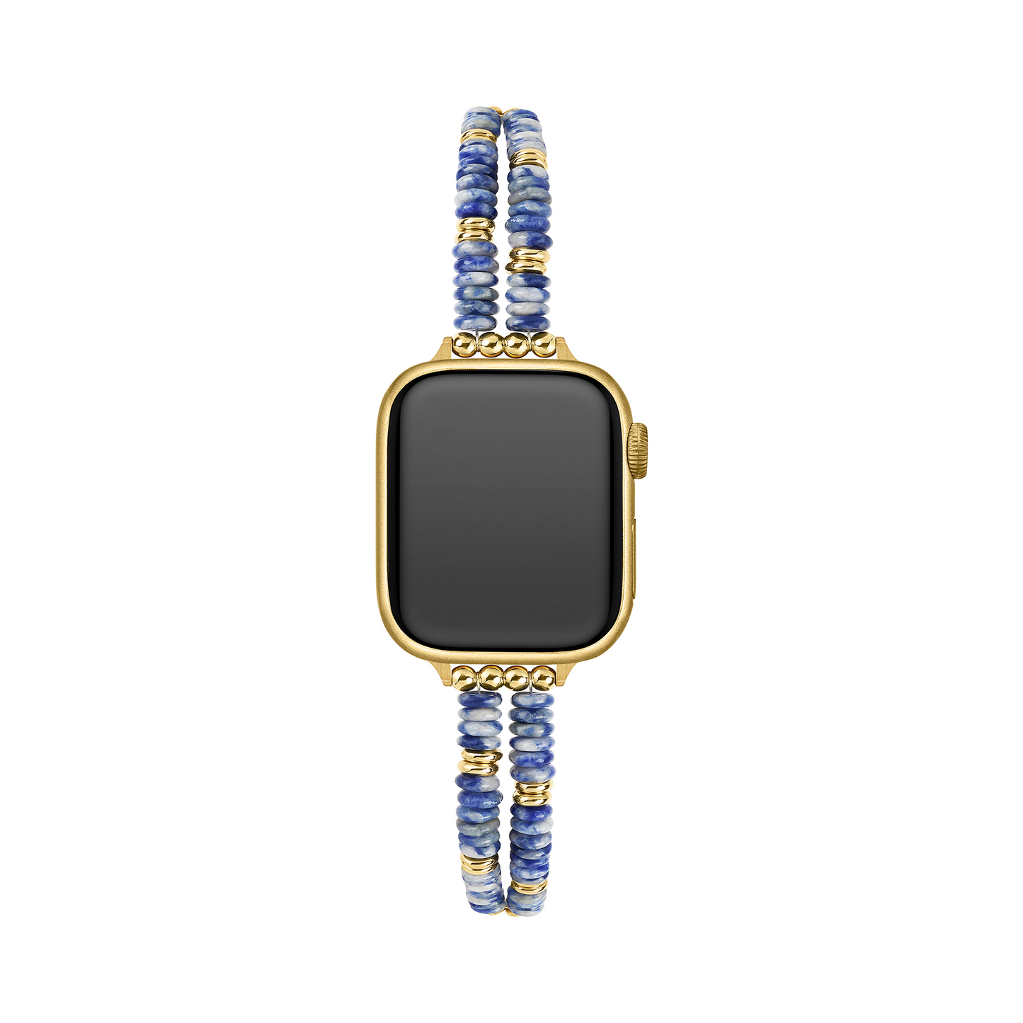 Rainbow Natural Stone Watch Band for Apple Watch – Elegant Marble-Style Accessory